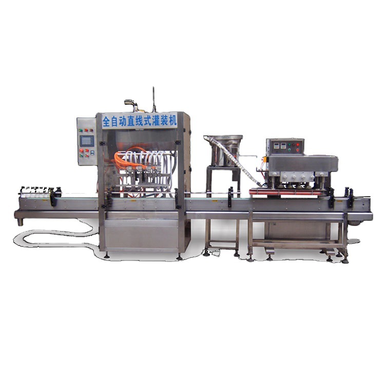 全自動齒輪潤滑油灌裝設備生產線 高效灌裝與多功能應用